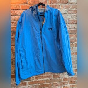 Men's Mountain Hardwear Vibrant Blue Raincoat